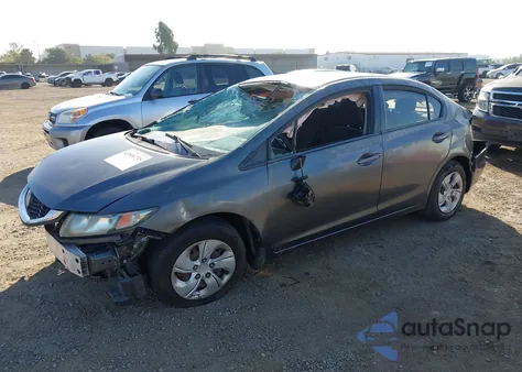 2013 Honda Civic Lx z USA, uszkodzony, nr VIN 19XFB2F50DE235286